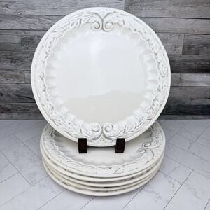 American Atelier Athena Charger Chop Plate 13.5" - 5166 - Set of 6 - Read